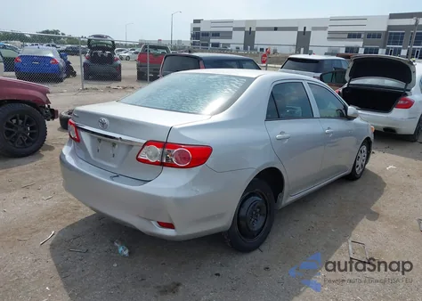 2013 Toyota Corolla L z USA, uszkodzony, nr VIN 5YFBU4EE5DP160606